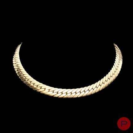COLLANA ANONIMA
METALLO D'ORO
UNICO MOTIVO
LEGGERA