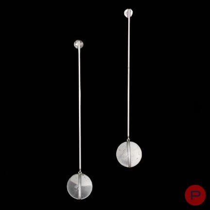 ISA PARVEX- PAIRE DE BOUCLES D'OREILLES
ARGENT, VE