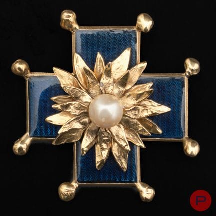 YVES SAINT LAURENT - ANNI '80 - COLLANA LUNGA, SPI