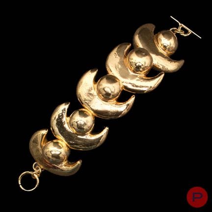 CHRISTIAN LACROIX - CIRCA 1990 - BRACCIALE
METALLO