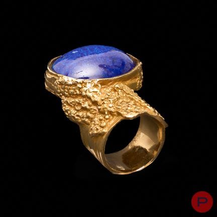 YVES SAINT LAURENT - ANNI '80 - ANELLO
METALLO DOR
