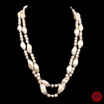 MIRIAM HASKELL - ANNI '50/'70 - COLLANA
METALLO AR