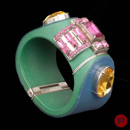 PRADA - PRIMAVERA-ESTATE 2014 - BRACCIALE
PELLE, S