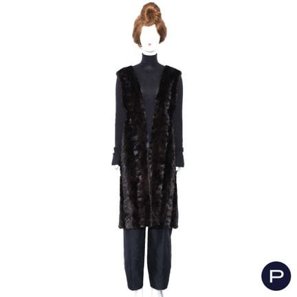 SPRUNG 32PARADIS - 2000s - SLEEVELESS COAT
MINK
BL