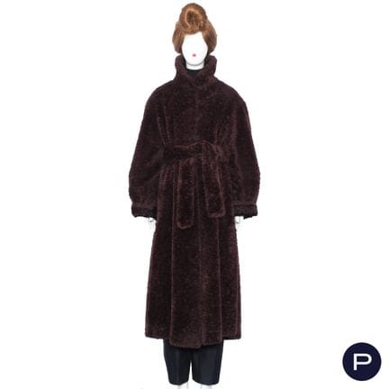 ANONYMOUS - 1980s/90s - COAT
FAKE FUR
CHOCOLATE
SO