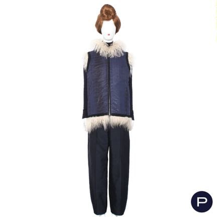 SPRUNG - 2010s - SLEEVELESS JACKET
TIBETAN LAMB
BE