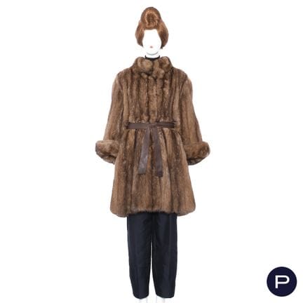 ALEXANDRE - 1970s/80s - COAT
SABRE MARTEN
BROWN
SO
