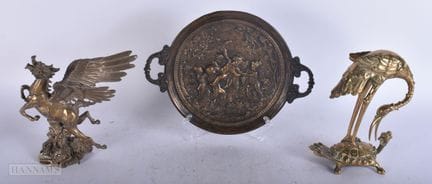 CHINESE, JAPANESE BRONZES etc. (qty)