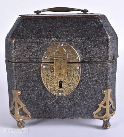 UN PRECIOSO PORTAFRASOLAS DE LA ÉPOCA DE JORGE III