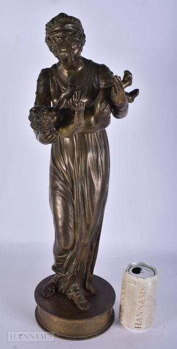 Französische Schule (19. Jahrhundert), Bronze, Mut