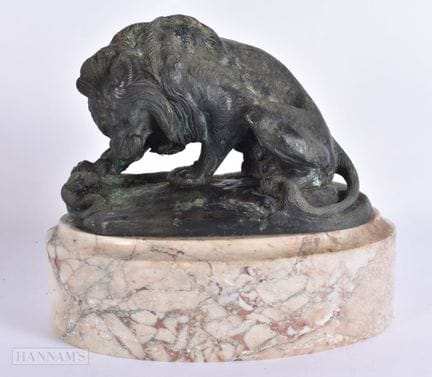 Atribuido a Antoine Louis Barye (1795-1875), franc