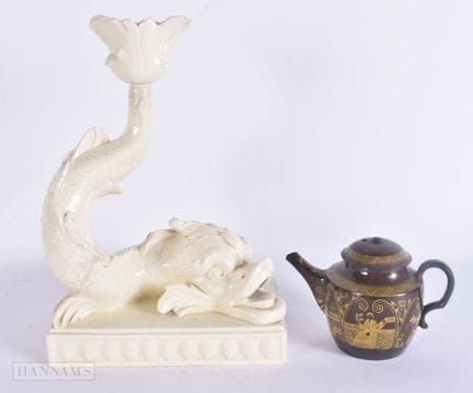 Un candelabro con forma de elefante de la colecció