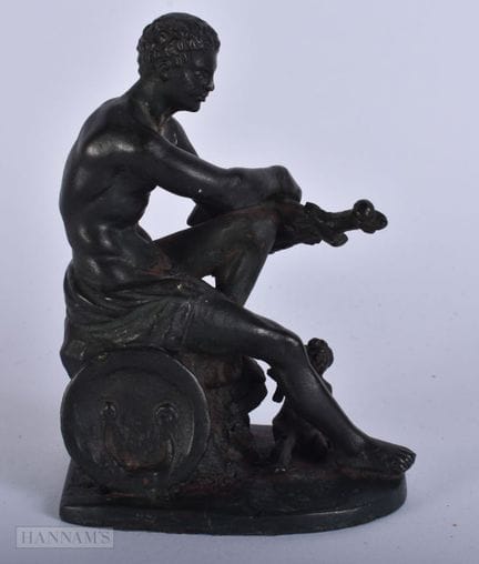 Eine Bronzeskulptur aus dem 18./19. Jahrhundert im