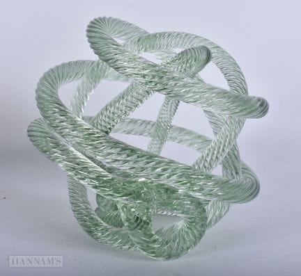 EINE AUSSERGEWÖHNLICHE SKULPTUR AUS MURANO-TWIST-G