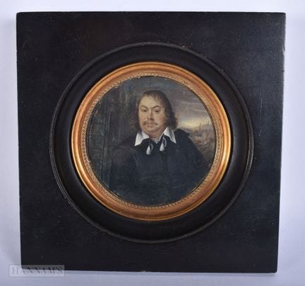 MINIATURA PINTADA DE PRINCIPIOS DEL SIGLO XVIII qu