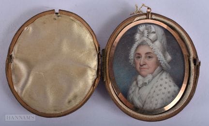 Una miniatura retratística de principios del siglo