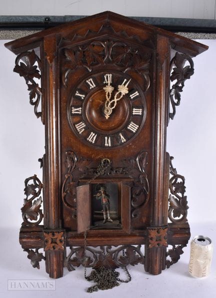 Un RARO y GRANDE reloj de trompetista de la Selva 