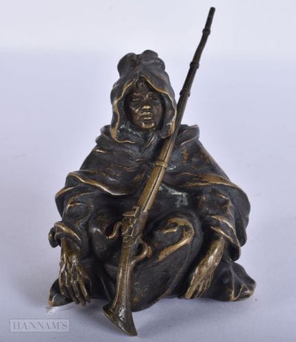 Eine österreichische Bronzefigur aus dem 19. Jahrh