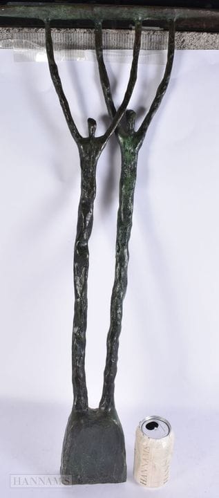 Al estilo de Giacometti (siglo XX). Bronce. Estudi