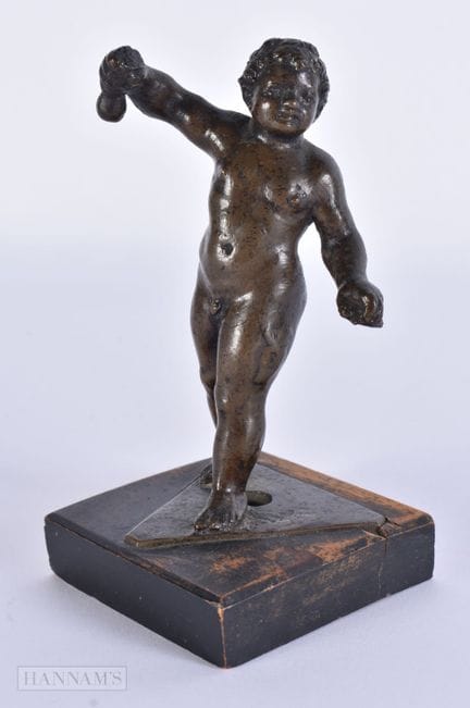 UNA RARA FIGURA DE BRONCE DEL RENACIMIENTO ITALIAN