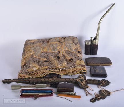 AN INDIAN EMBROIDERY etc. (qty)