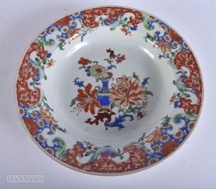 CUENCO DE PORCELANA CHINA DE EXPORTACIÓN DEL SIGLO