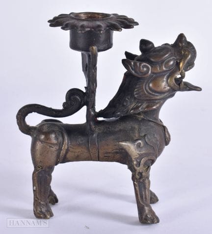 A 19TH CENTURY SOUTH EAST ASIAN BRONZE BUDDHIST BE