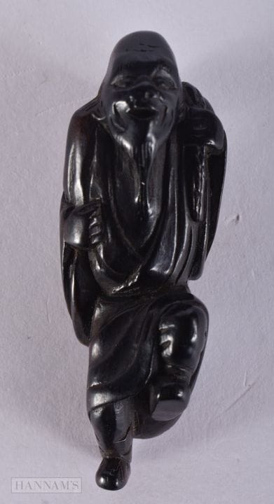 Un netsuke japonés del siglo XIX, del periodo Meij