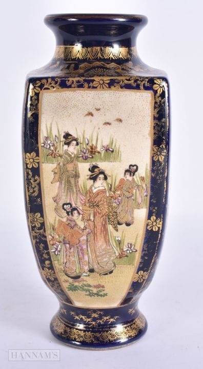 AN EARLY 20TH CENTURY JAPANESE MEIJI PERIOD SATSUM
