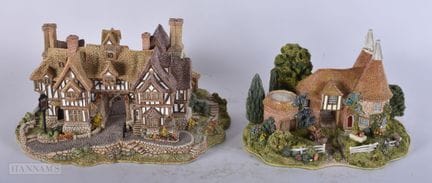 Two Lilliput lane model cottages comprising The Ha
