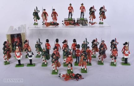 SOLDADITOS DE JUGUETE VINTAGE DE BRITAINS. (cantid