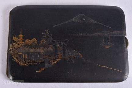 A JAPANESE TAISHO PERIOD MIXED METAL DAMASCENED CA