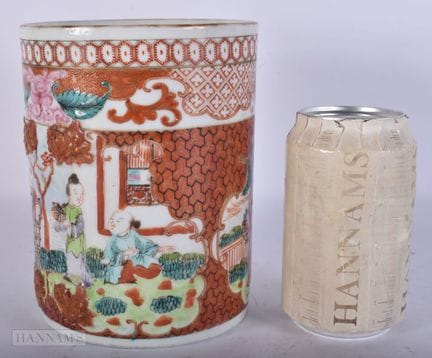 Pote para pinceles de porcelana china de exportaci