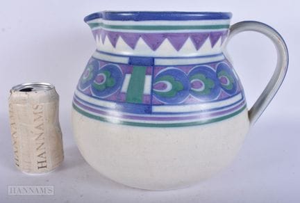Ein großer Art-Déco-Krug von Poole Pottery, Carter