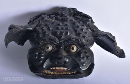 A 19TH CENTURY JAPANESE MEIJI PERIOD CARVED ROOTWO