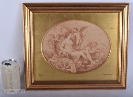 UNE ESTAMPE ANTIQUE DE CIPRIANI &amp; BARTOLOZZI S