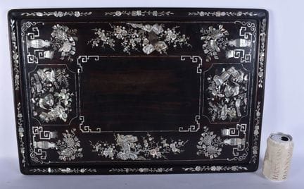 A FINE 19TH CENTURY CHINESE CARVED HARDWOOD MOTHER