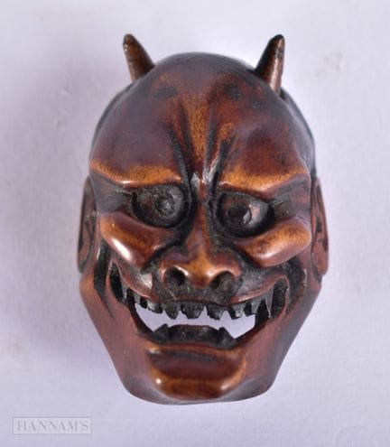 Un netsuke japonés del siglo XIX, del periodo Meij