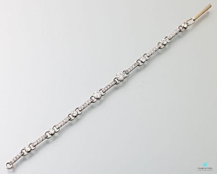 Bracelet souple en or jaune 585 millièmes (14 cara