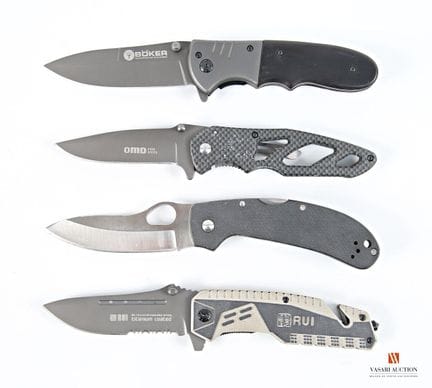 Coltello pieghevole OMD Fine knife, lama da 80 mm 