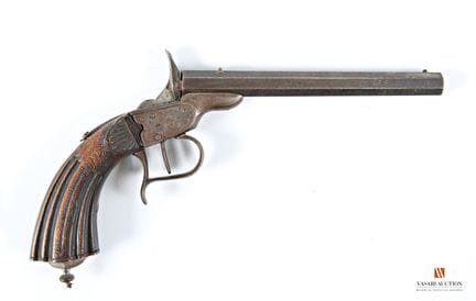 Pistola sistema Flobert calibro 5,5 mm ad anello, 
