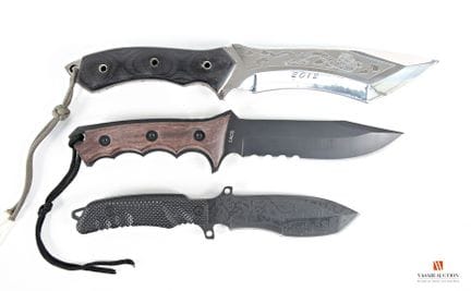 Robusto pugnale Schrade Extreme Survival, lama den
