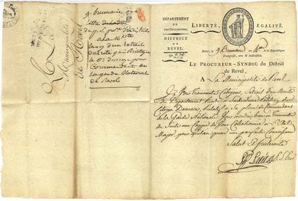 Militaria: Seltenes Militaria-Dokument aus der Zei