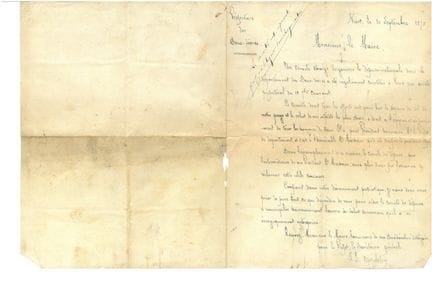 Militaria: Rundschreiben/Krieg von 1870/Nationale 