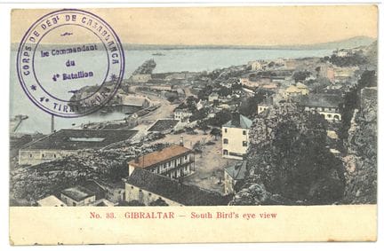 Militaria: Mapa de la campaña de Marruecos de 1909