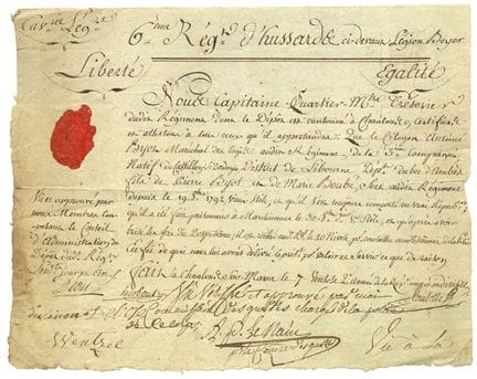 Militaria: Französische Revolution 1794 (Schrecken