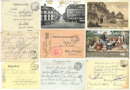 Militaria: Correspondence/WWI World War I 1914–191
