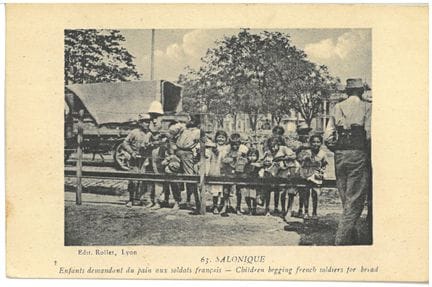 Militaria: CPA WWI/World War I 1914–1918—Children 