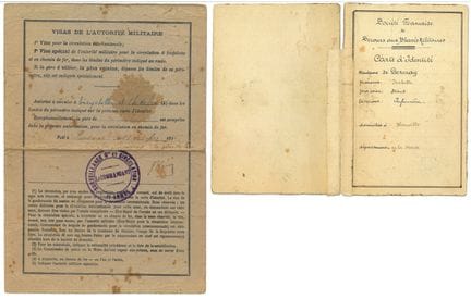 Militaria: Erster Weltkrieg 1914–1918/Los 2: Auswe