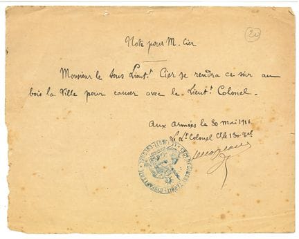 Militaria: Erster Weltkrieg 1914–1918 -  Seltener 